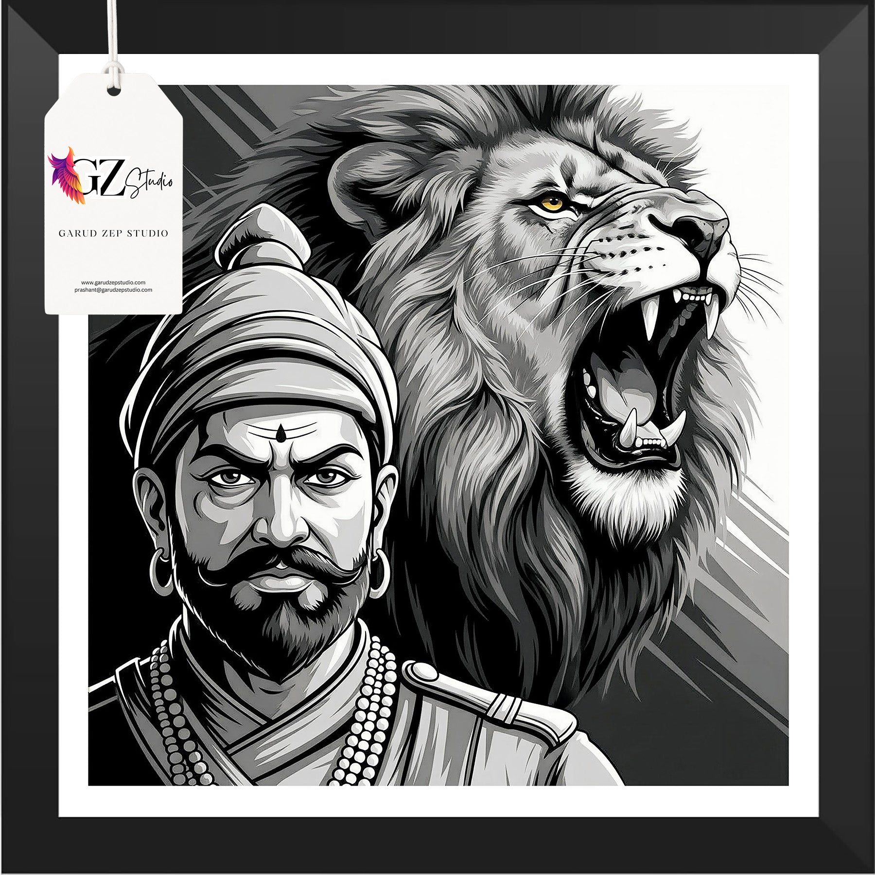Chhatrapati's Roar: A Tribute to Maratha Valor(001)