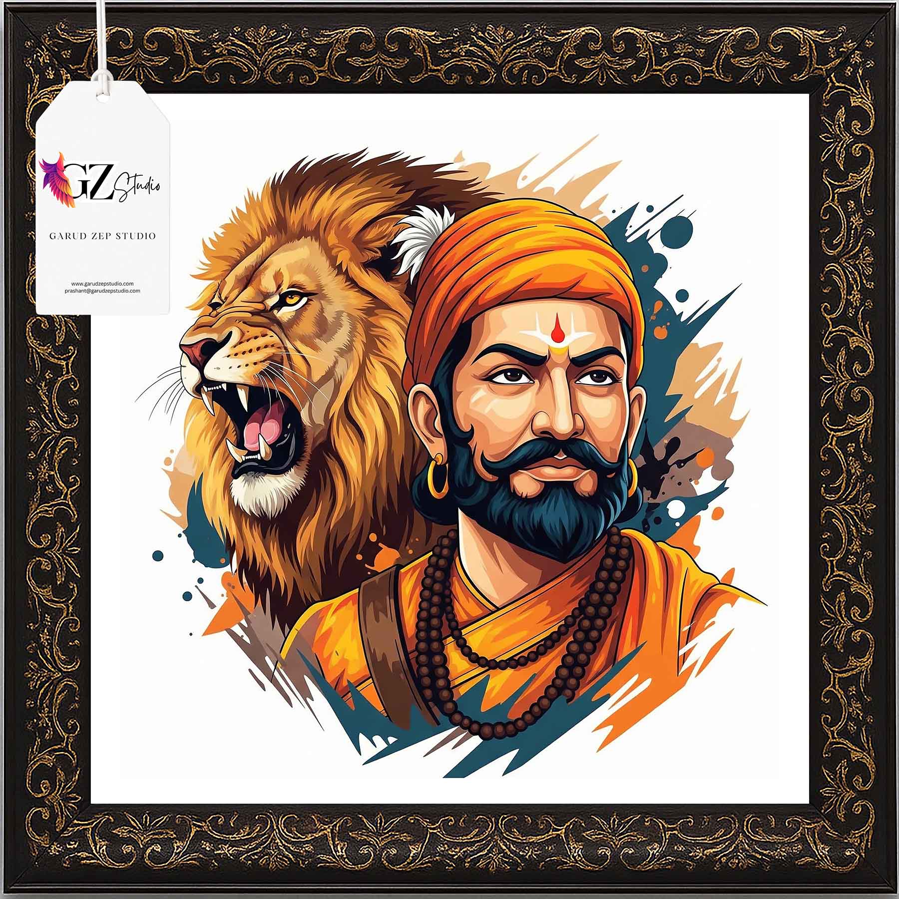 Chhatrapati's Roar: A Tribute to Maratha Valor(007)