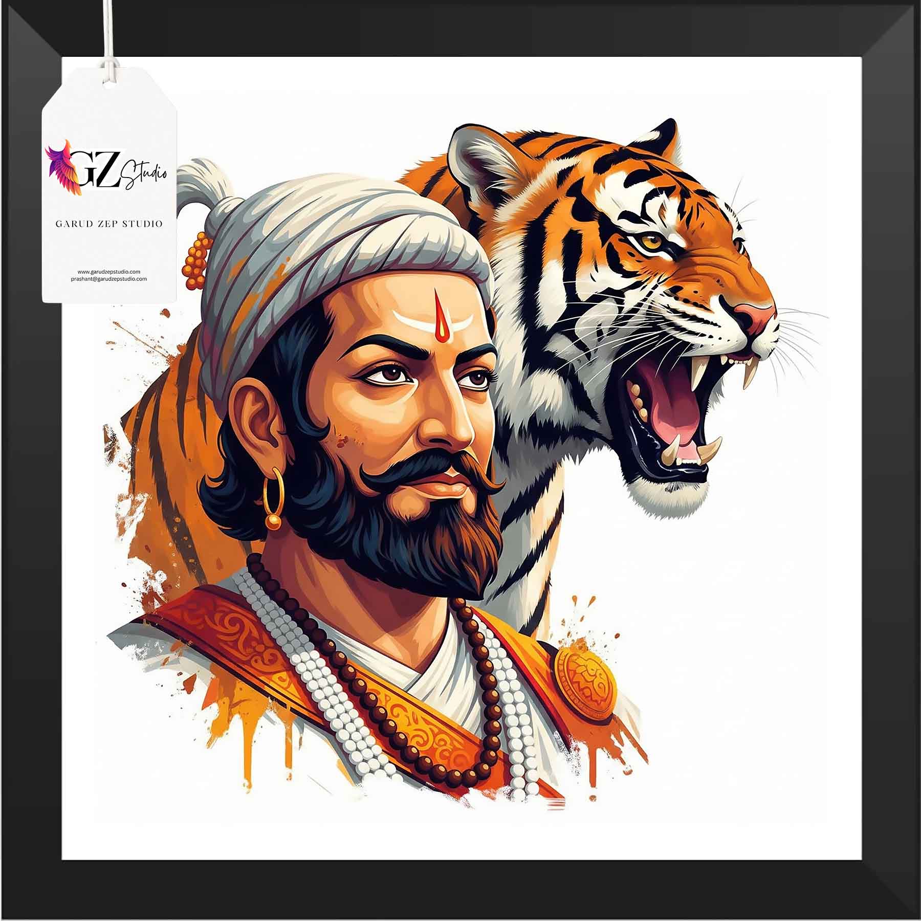 Chhatrapati's Roar: A Tribute to Maratha Valor(0010)