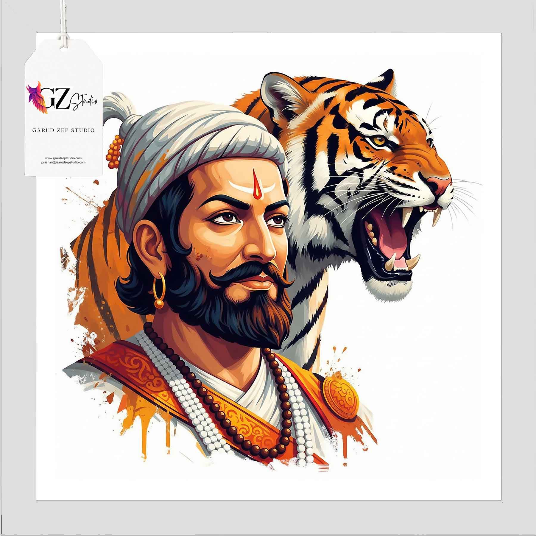 Chhatrapati's Roar: A Tribute to Maratha Valor(0010)