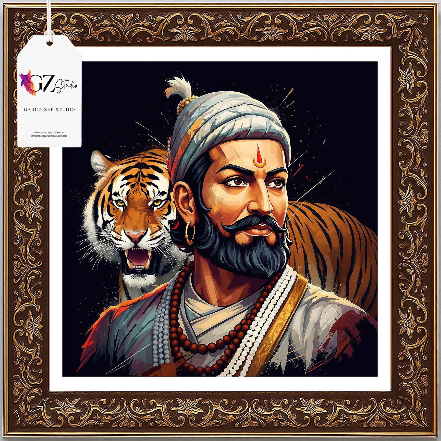 Chhatrapati's Roar: A Tribute to Maratha Valor(0011)