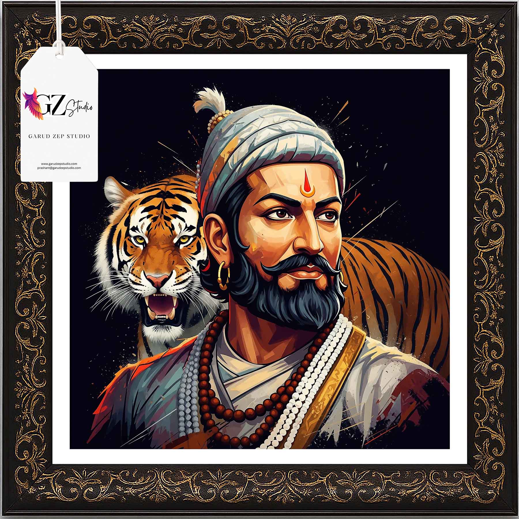 Chhatrapati's Roar: A Tribute to Maratha Valor(0011)