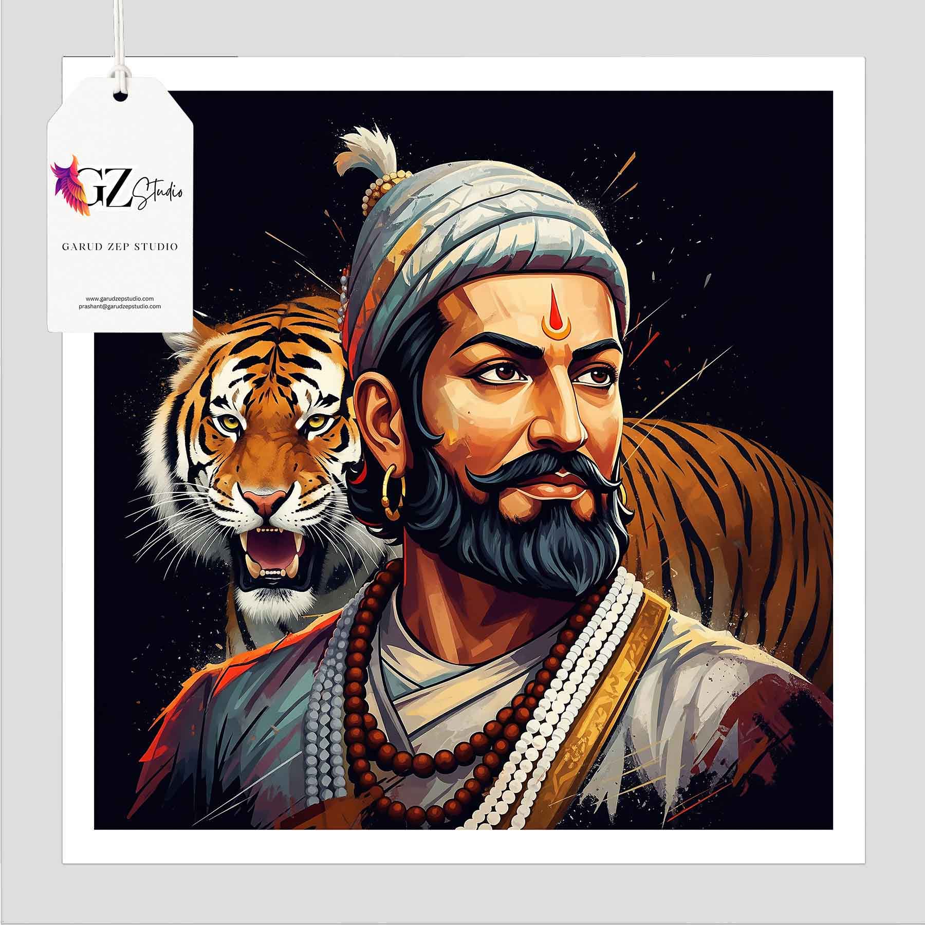 Chhatrapati's Roar: A Tribute to Maratha Valor(0011)