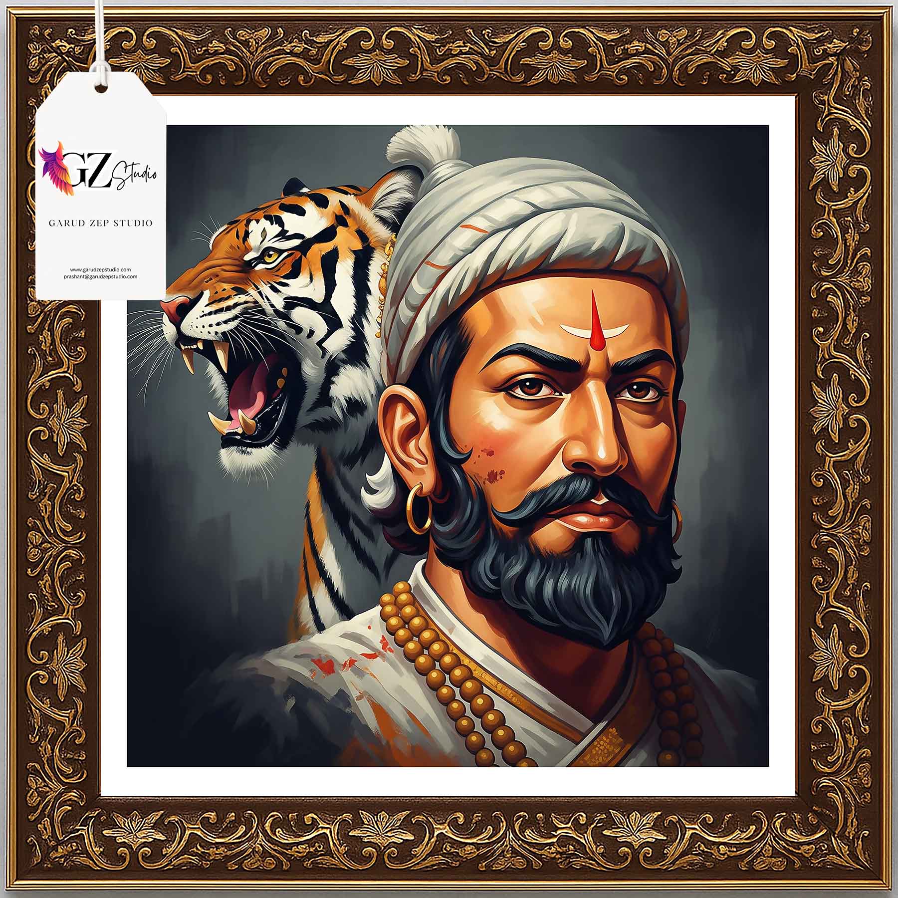 Chhatrapati's Roar: A Tribute to Maratha Valor(0012)