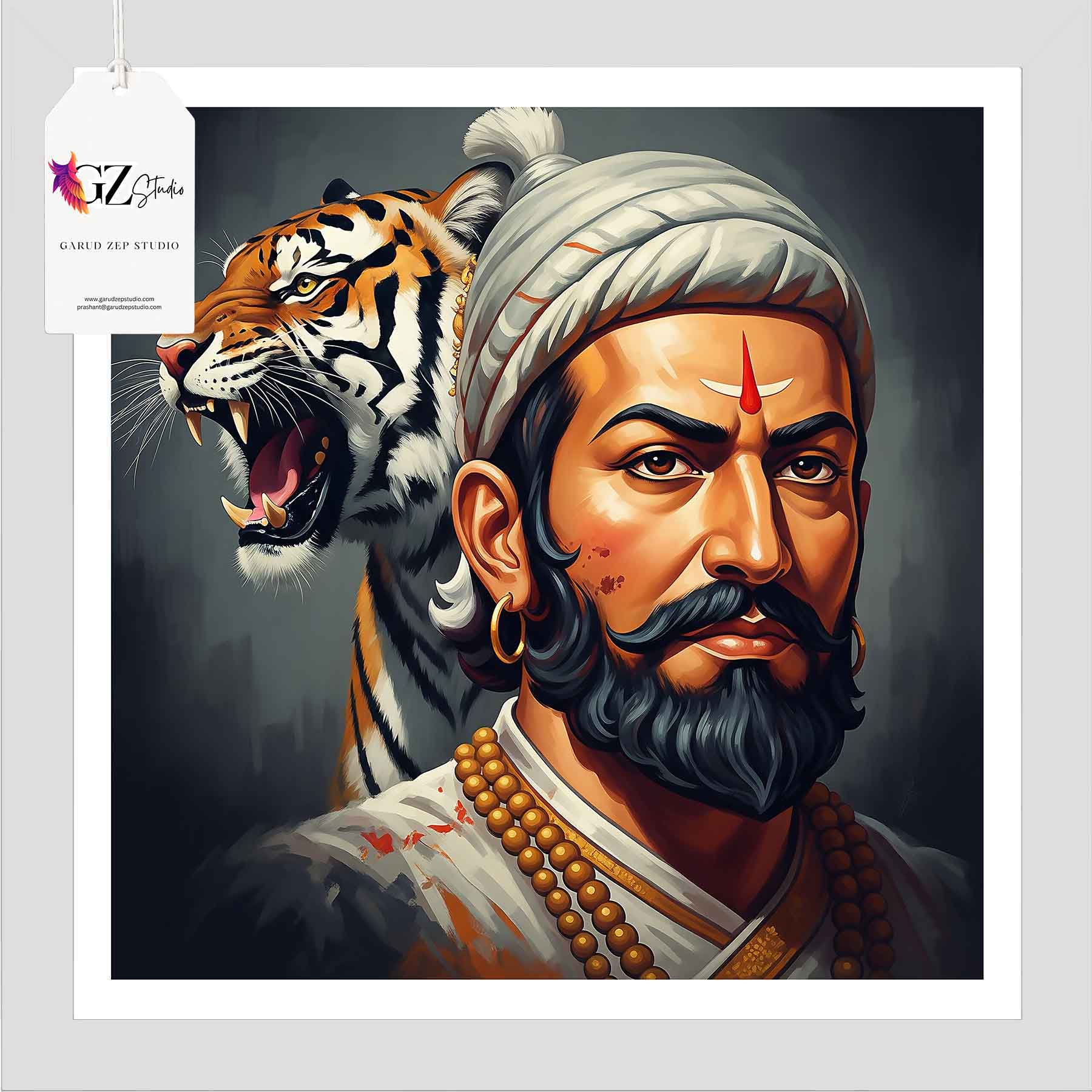 Chhatrapati's Roar: A Tribute to Maratha Valor(0012)