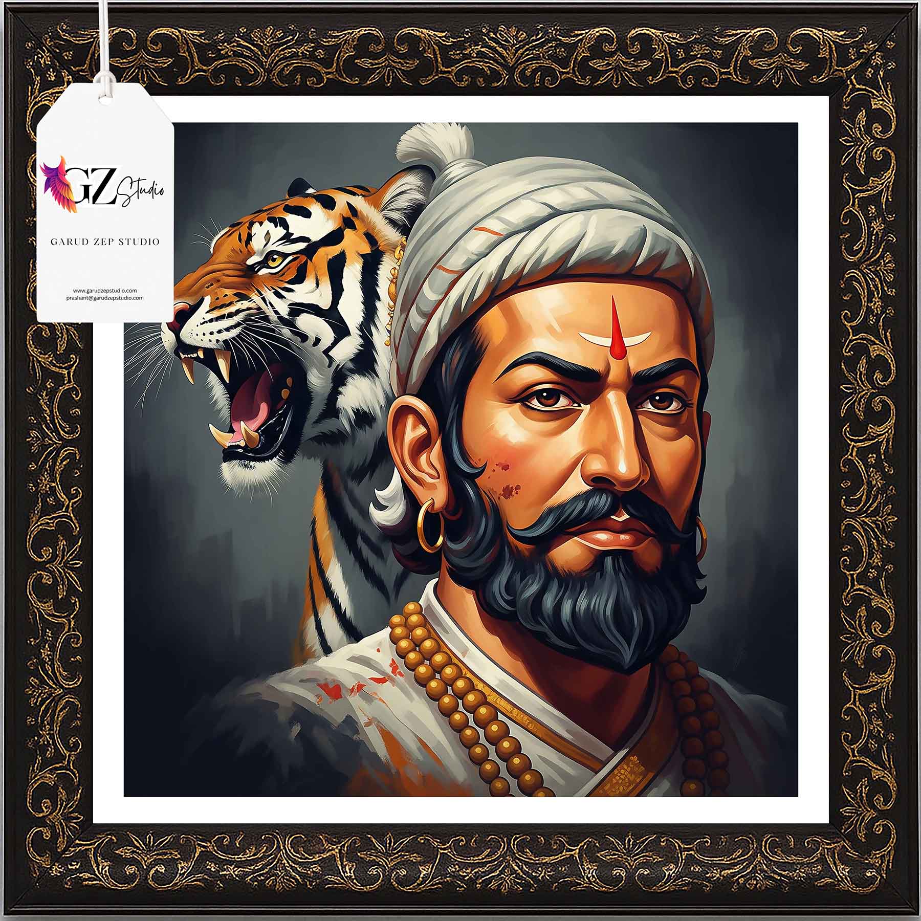 Chhatrapati's Roar: A Tribute to Maratha Valor(0012)