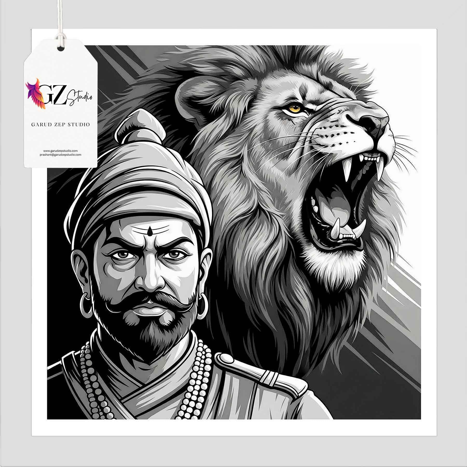 Chhatrapati's Roar: A Tribute to Maratha Valor(001)