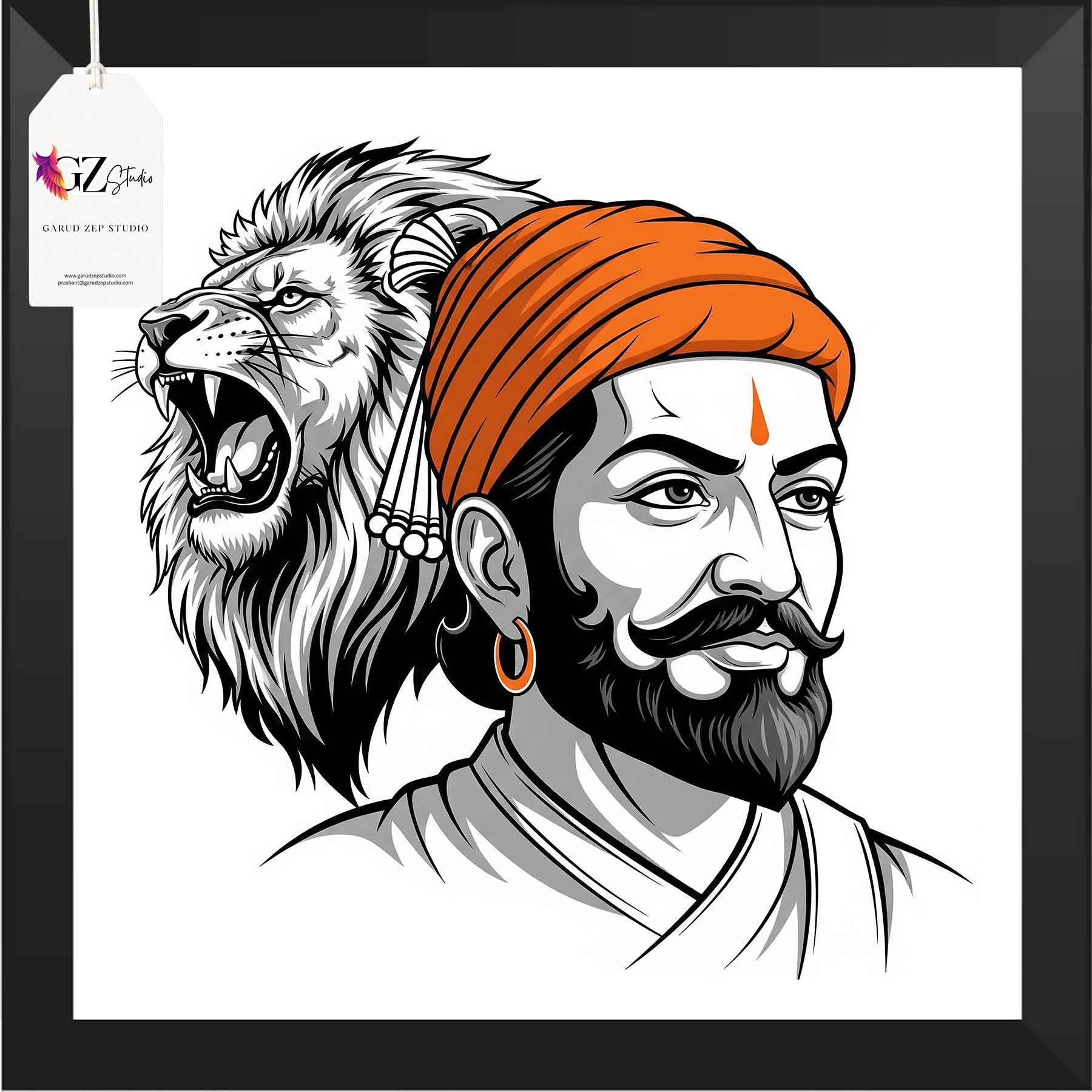 Chhatrapati's Roar: A Tribute to Maratha Valor(002)