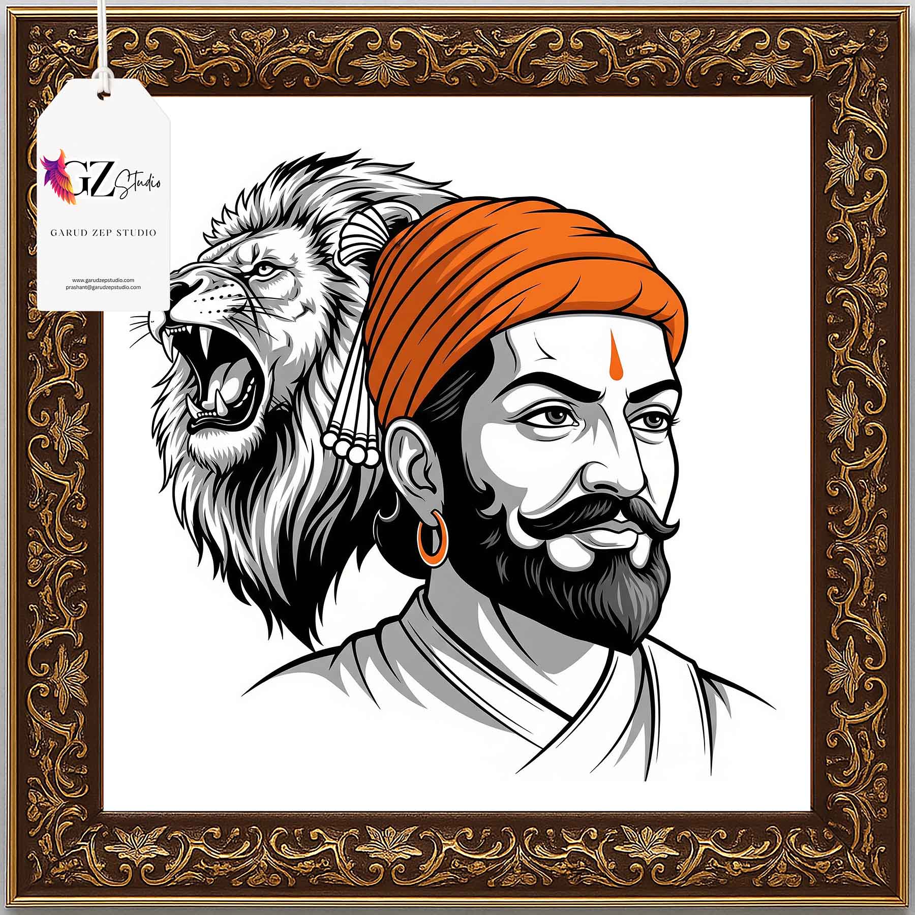 Chhatrapati's Roar: A Tribute to Maratha Valor(002)