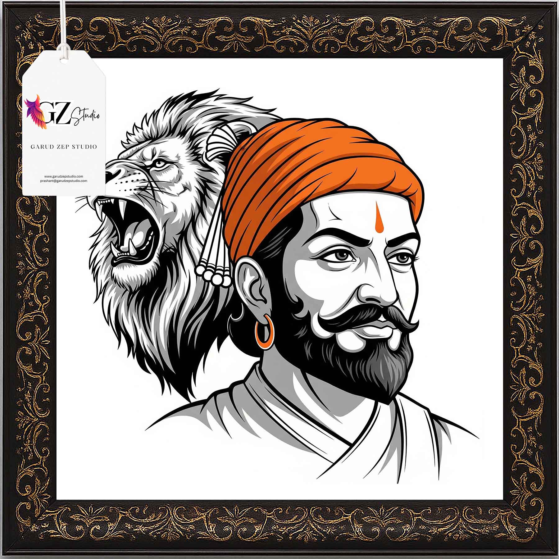 Chhatrapati's Roar: A Tribute to Maratha Valor(002)