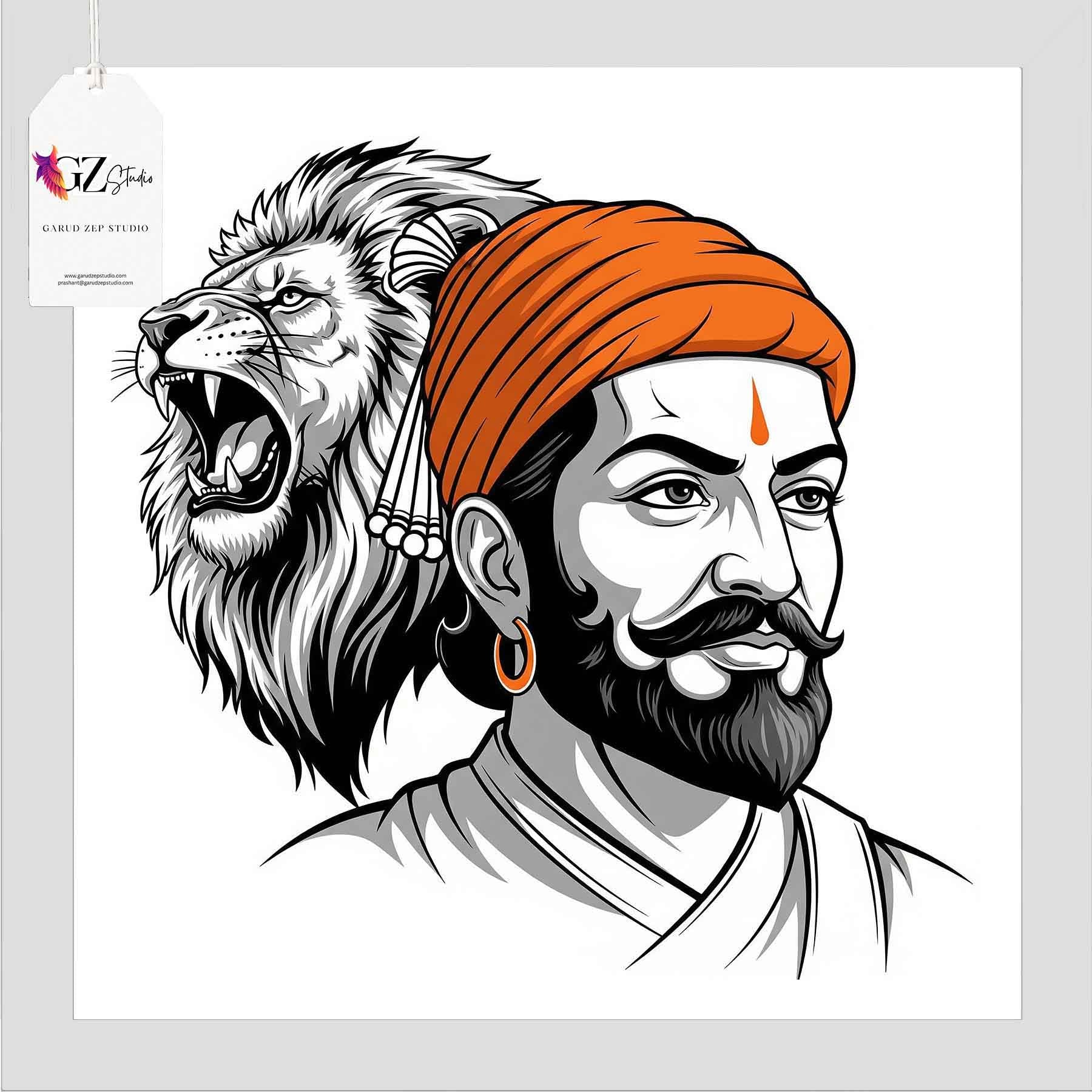 Chhatrapati's Roar: A Tribute to Maratha Valor(002)