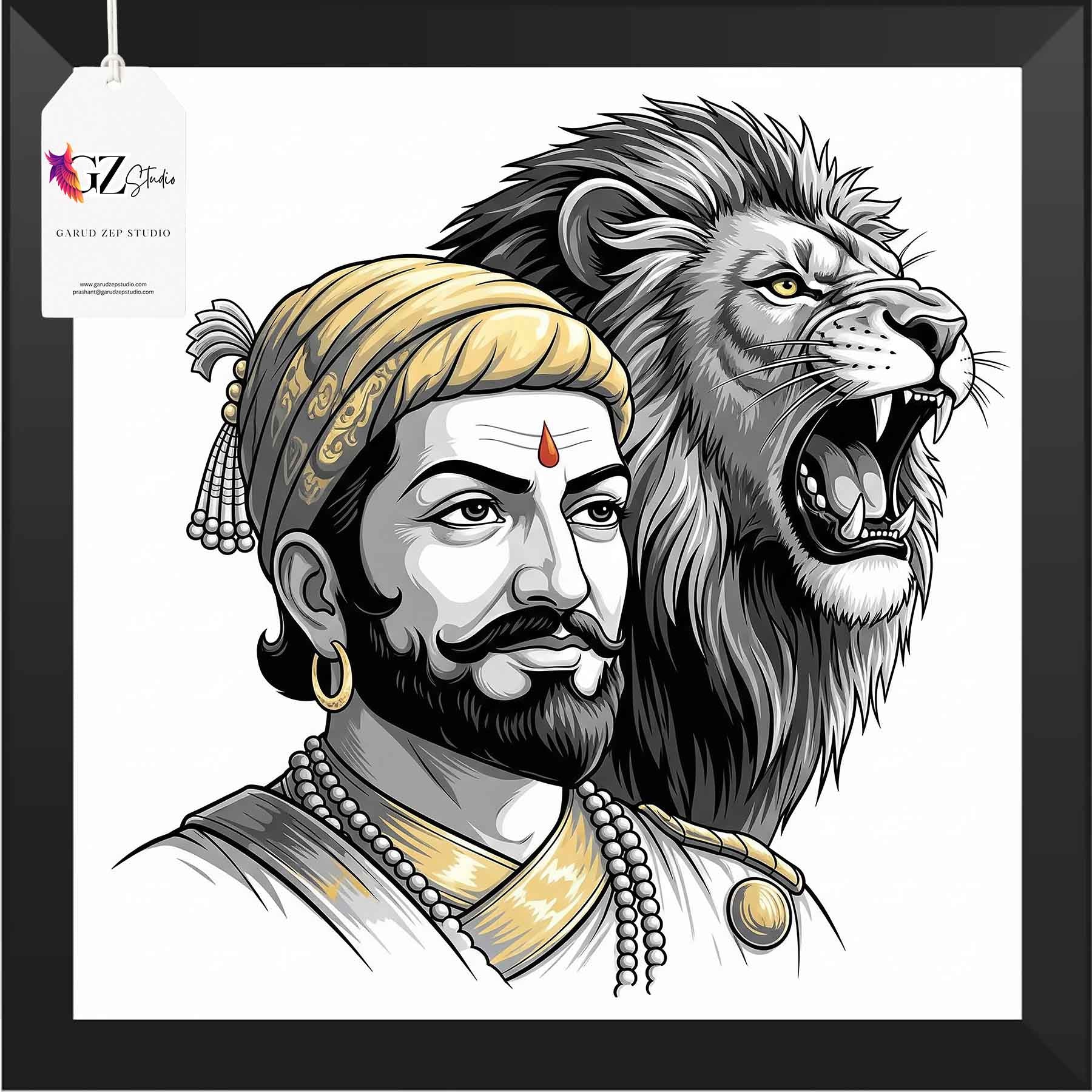 Chhatrapati's Roar: A Tribute to Maratha Valor(003)