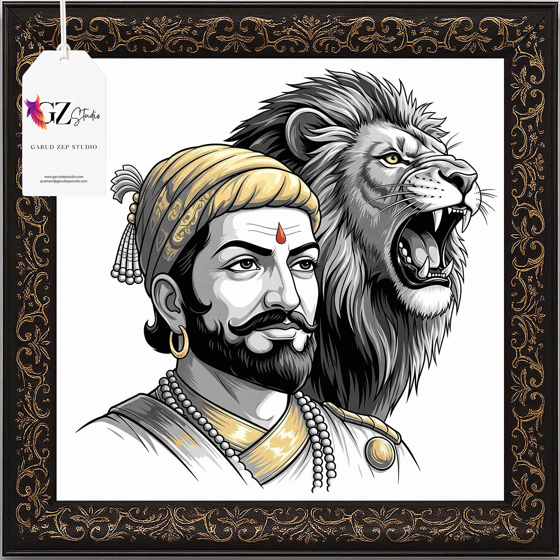 Chhatrapati's Roar: A Tribute to Maratha Valor(003)