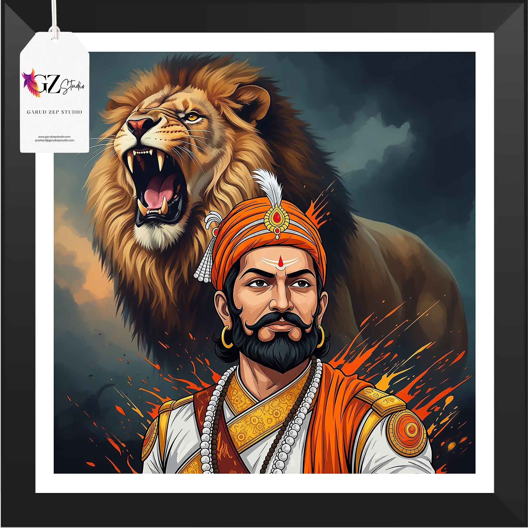 Chhatrapati's Roar: A Tribute to Maratha Valor(005)