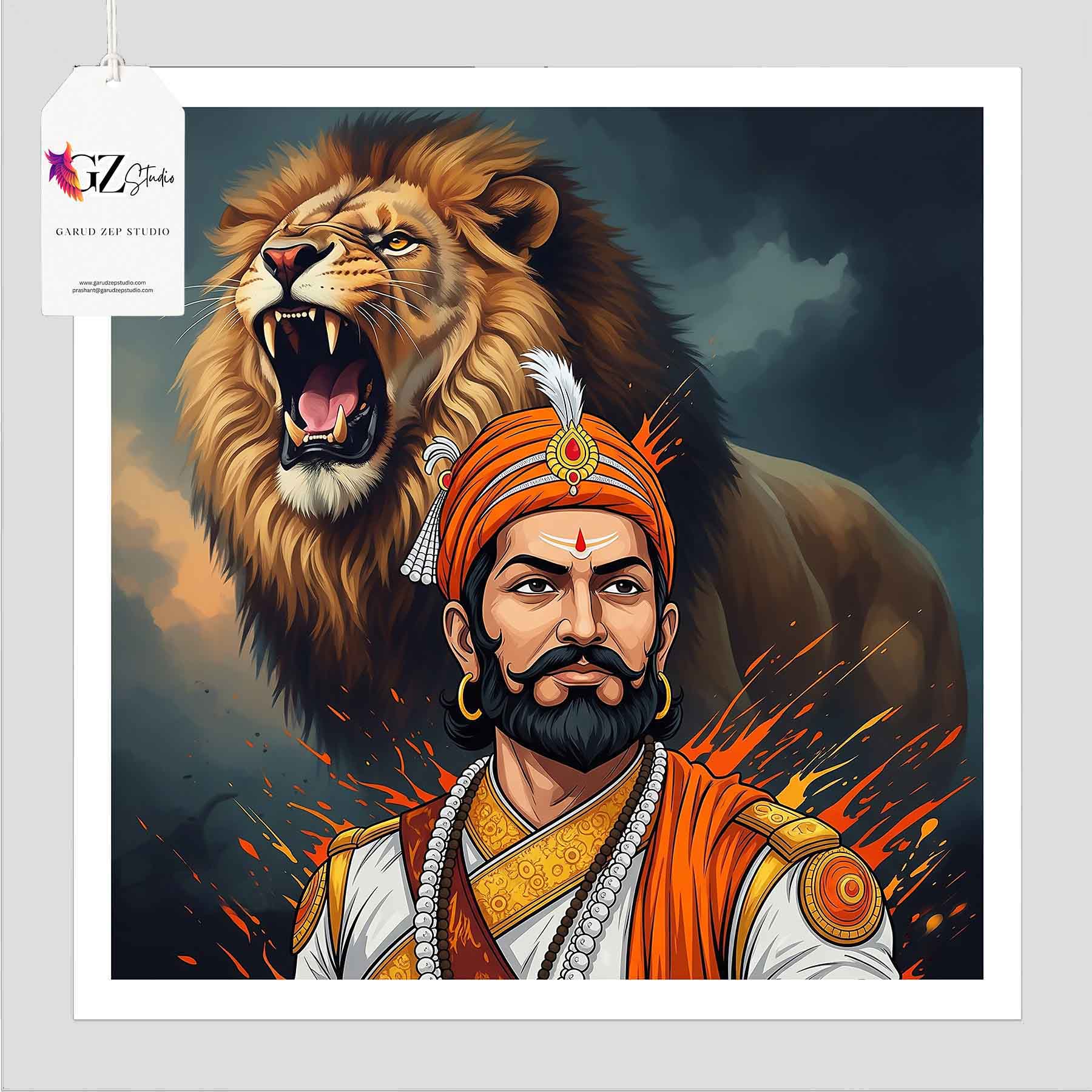 Chhatrapati's Roar: A Tribute to Maratha Valor(005)