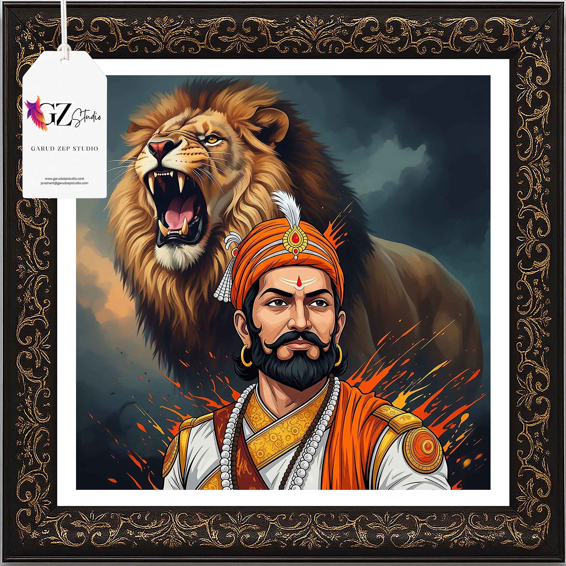 Chhatrapati's Roar: A Tribute to Maratha Valor(005)