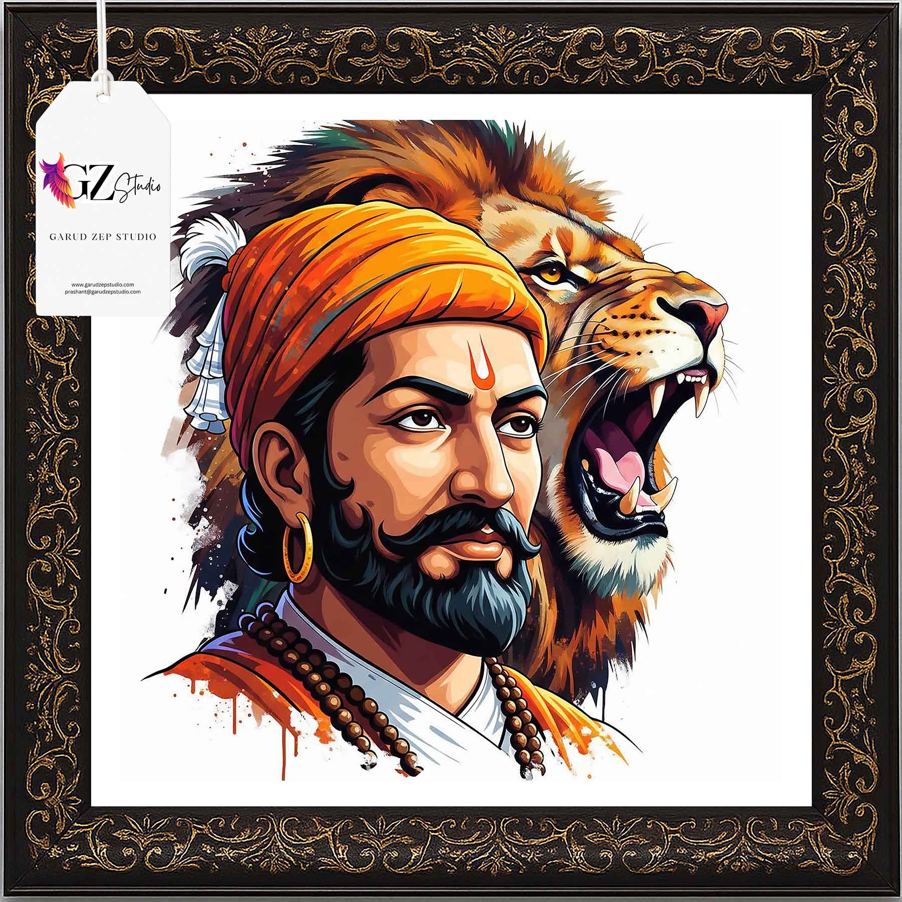 Chhatrapati's Roar: A Tribute to Maratha Valor(006)