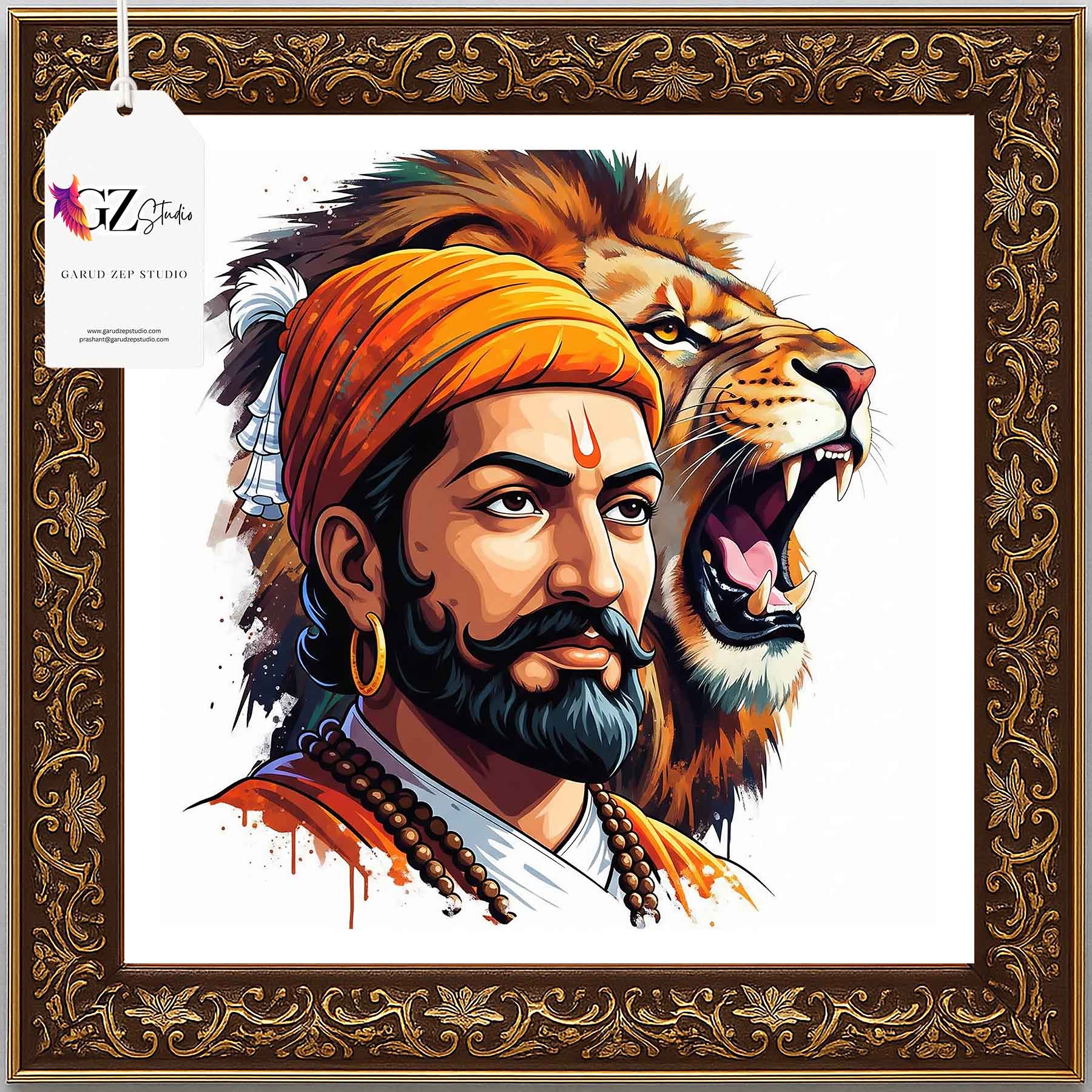 Chhatrapati's Roar: A Tribute to Maratha Valor(006)