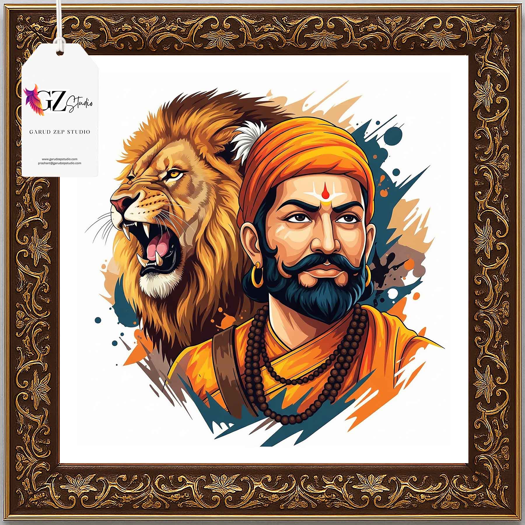 Chhatrapati's Roar: A Tribute to Maratha Valor(007)