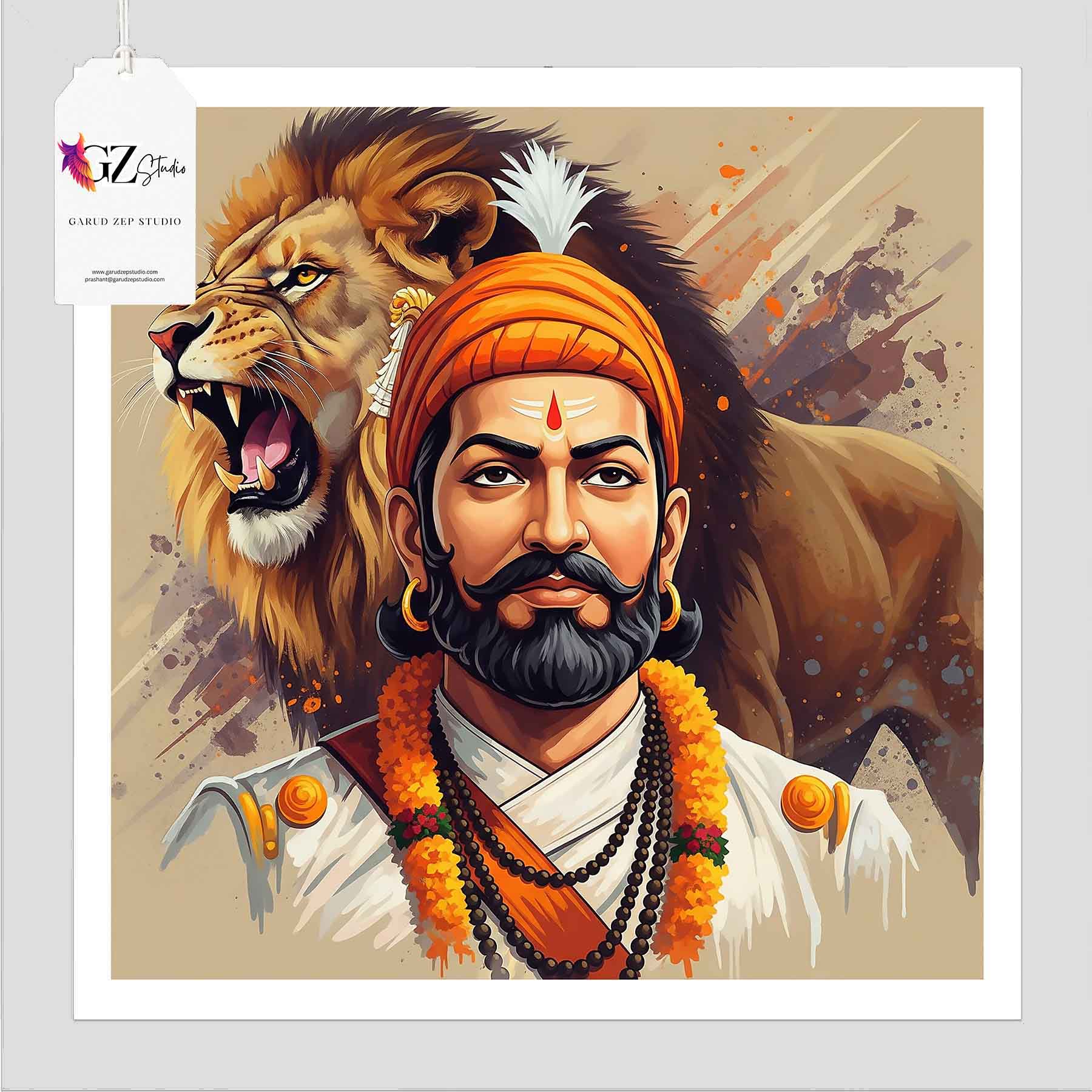 Chhatrapati's Roar: A Tribute to Maratha Valor(008)