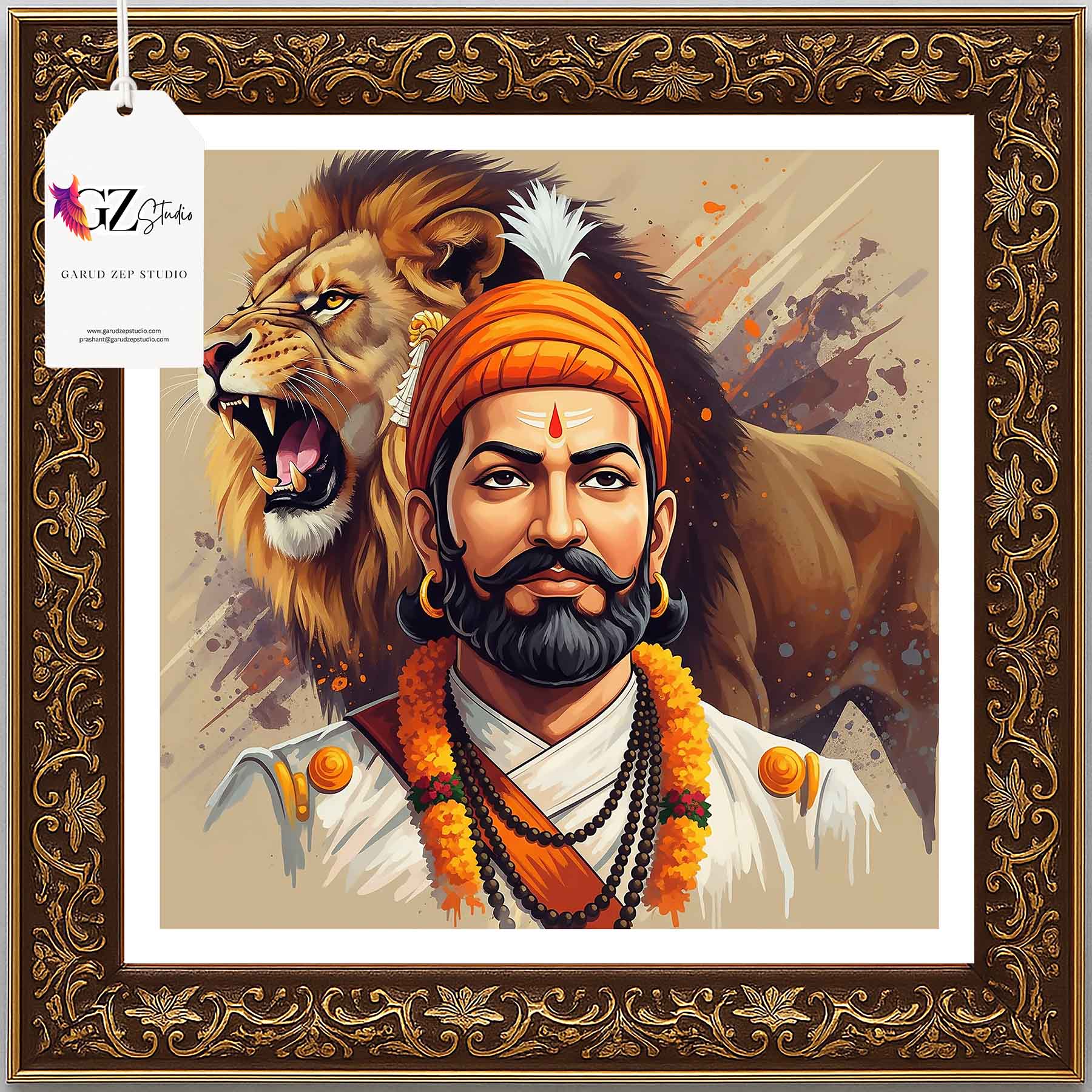 Chhatrapati's Roar: A Tribute to Maratha Valor(008)