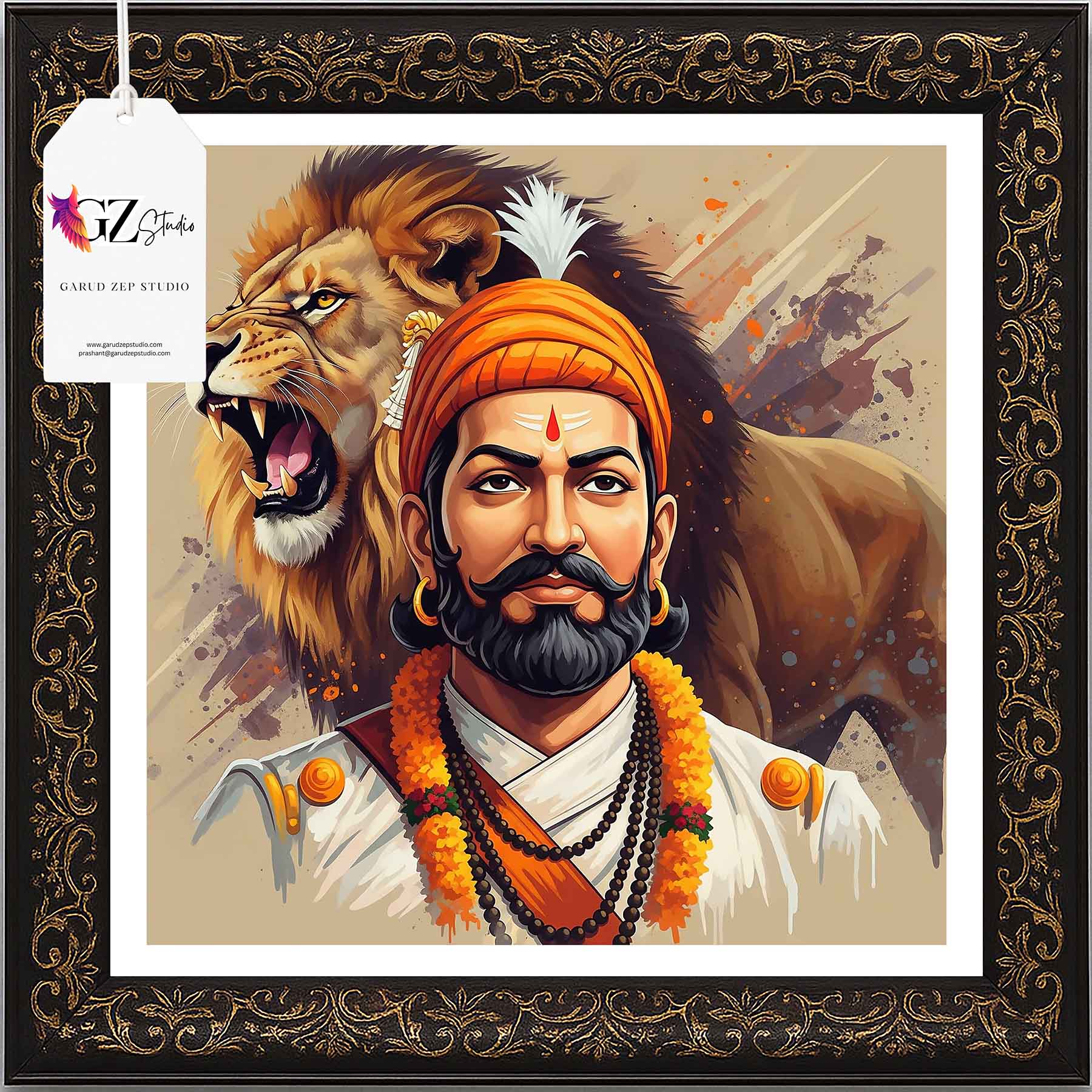 Chhatrapati's Roar: A Tribute to Maratha Valor(008)